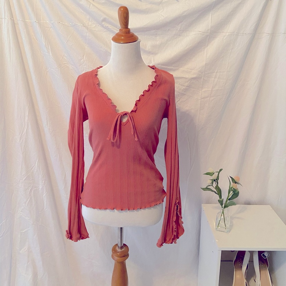 Free People Fall for You Stretch Long Sleeve